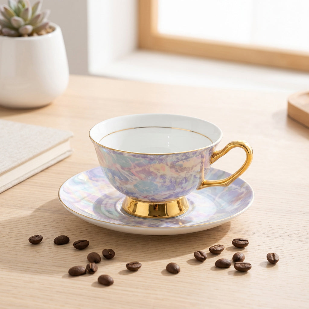 Dream Blue bone china