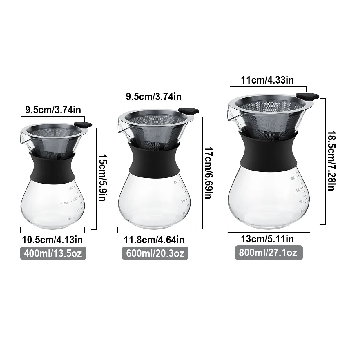 3 Pour Over coffee