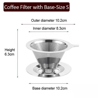 Reusable Stainless Steel Coffee Filter