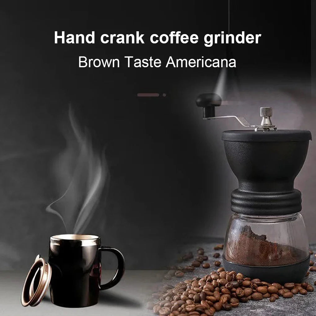 High-End Portable Manual Burr Coffee Grinder