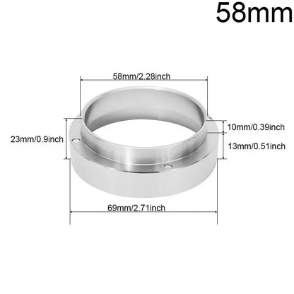 Aluminum Expresso Dosing Funnel (3 Sizes)