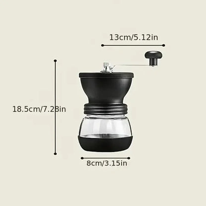 High-End Portable Manual Burr Coffee Grinder