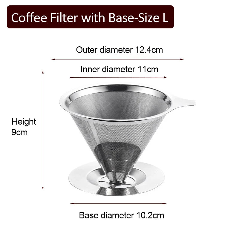 Reusable Stainless Steel Coffee Filter