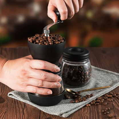 High-End Portable Manual Burr Coffee Grinder