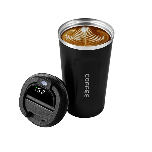 Black coffee tumbler